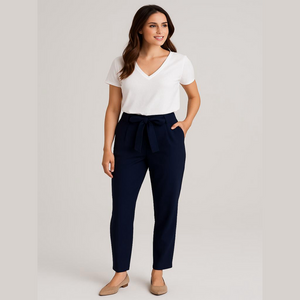 Soho Blue Pants Size Medium with Ties